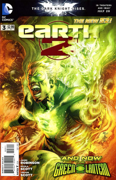 Cover for Earth 2 (2012 series) #3